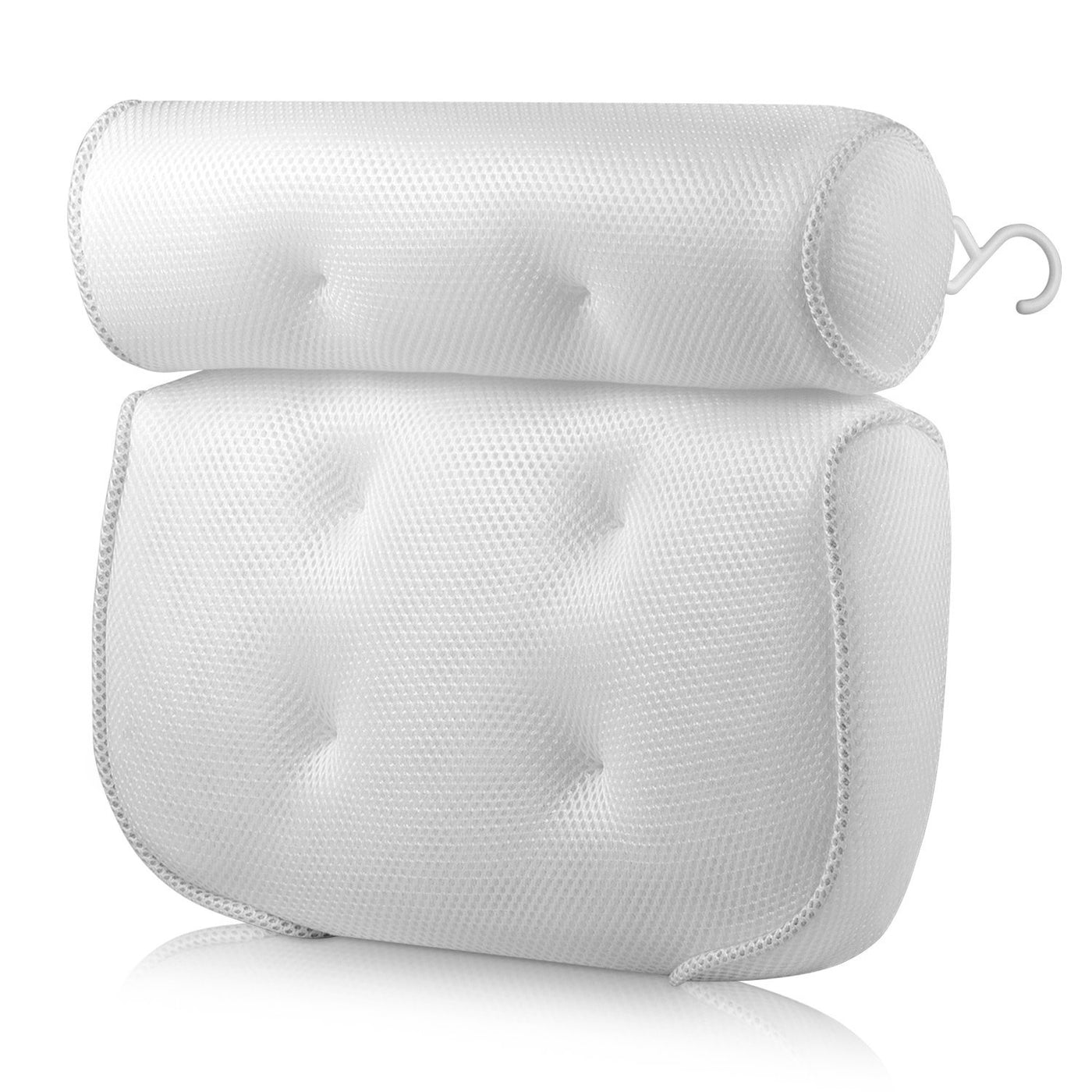 Bathroom suction cup pillow spa pillow bathtub pillow 3D mesh pillow