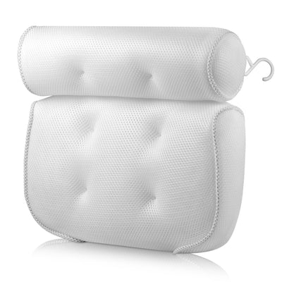 Bathroom suction cup pillow spa pillow bathtub pillow 3D mesh pillow