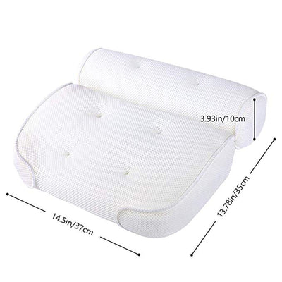Bathroom suction cup pillow spa pillow bathtub pillow 3D mesh pillow