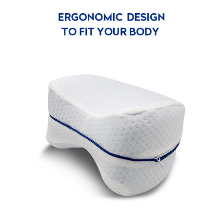 Orthopedic Memory Foam Leg Pillow Side Sleep & Sciatica Relief