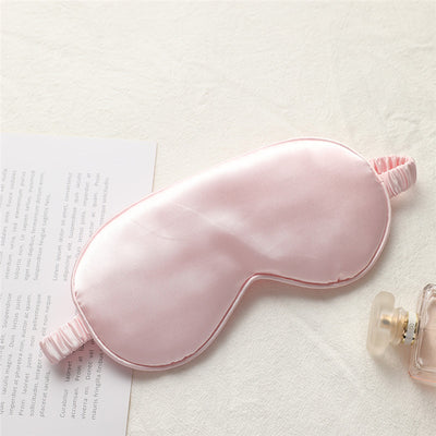 Double-Sided Imitation Silk Sleep Mask Breathable & Adjustable