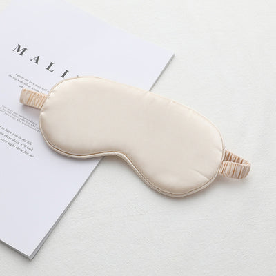 Double-Sided Imitation Silk Sleep Mask Breathable & Adjustable