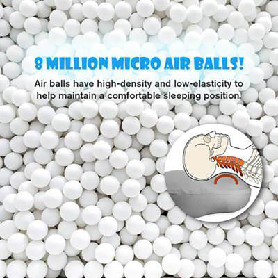 Cloud sleep pillow for relaxed sleep