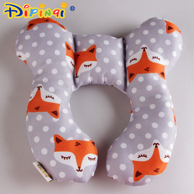 U-Shaped Baby Head Support Pillow Stroller & Car Seat Use