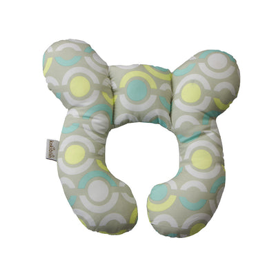 U-Shaped Baby Head Support Pillow Stroller & Car Seat Use