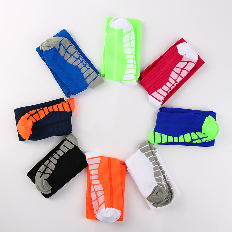 Gradient Compression Socks – Unisex Long Tube Performance Wear