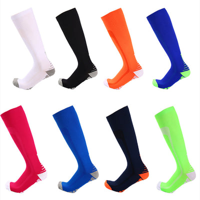 Gradient Compression Socks – Unisex Long Tube Performance Wear