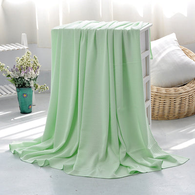 Bamboo Fiber Blanket – Soft & Breathable Nap Throw
