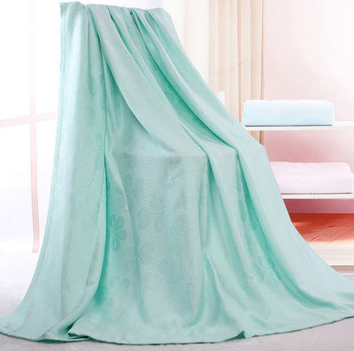 Bamboo Fiber Blanket – Soft & Breathable Nap Throw