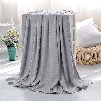Bamboo Fiber Blanket – Soft & Breathable Nap Throw