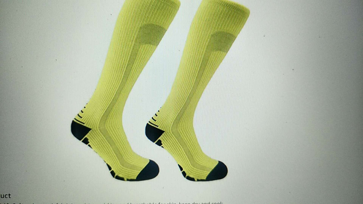 Gradient Compression Socks – Unisex Long Tube Performance Wear