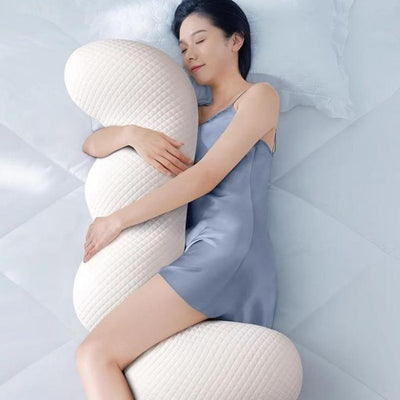 Long Body Pillow Side Sleeping Support for Adults & Pregnancy