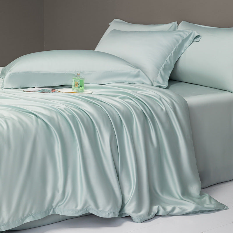 Luxury Tencel Silk Bedding Set 4-Piece Ice Cool Sleep Set