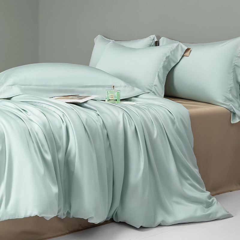Luxury Tencel Silk Bedding Set 4-Piece Ice Cool Sleep Set