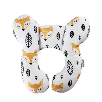 U-Shaped Baby Head Support Pillow Stroller & Car Seat Use
