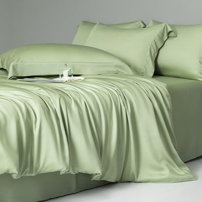Luxury Tencel Silk Bedding Set 4-Piece Ice Cool Sleep Set