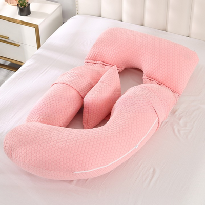 Multifunctional U-Shaped Pregnancy Pillow – Waist & Belly Support
