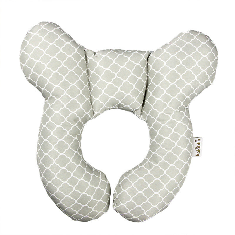 U-Shaped Baby Head Support Pillow Stroller & Car Seat Use