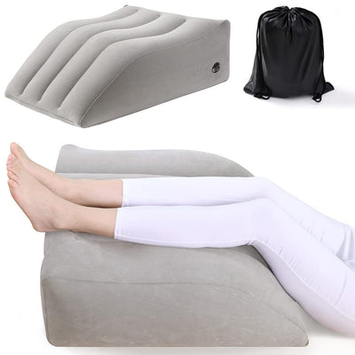 Inflatable Leg Rest Pillow – Wedge Cushion for Foot & Waist Support