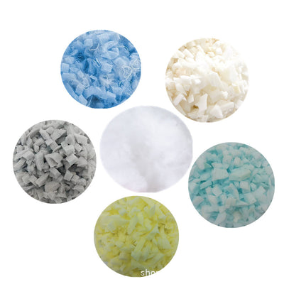 Bamboo Ice Silk Cervical Pillow Shredded Memory Foam Support