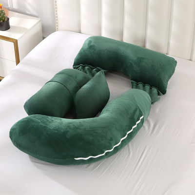 Multifunctional U-Shaped Pregnancy Pillow – Waist & Belly Support