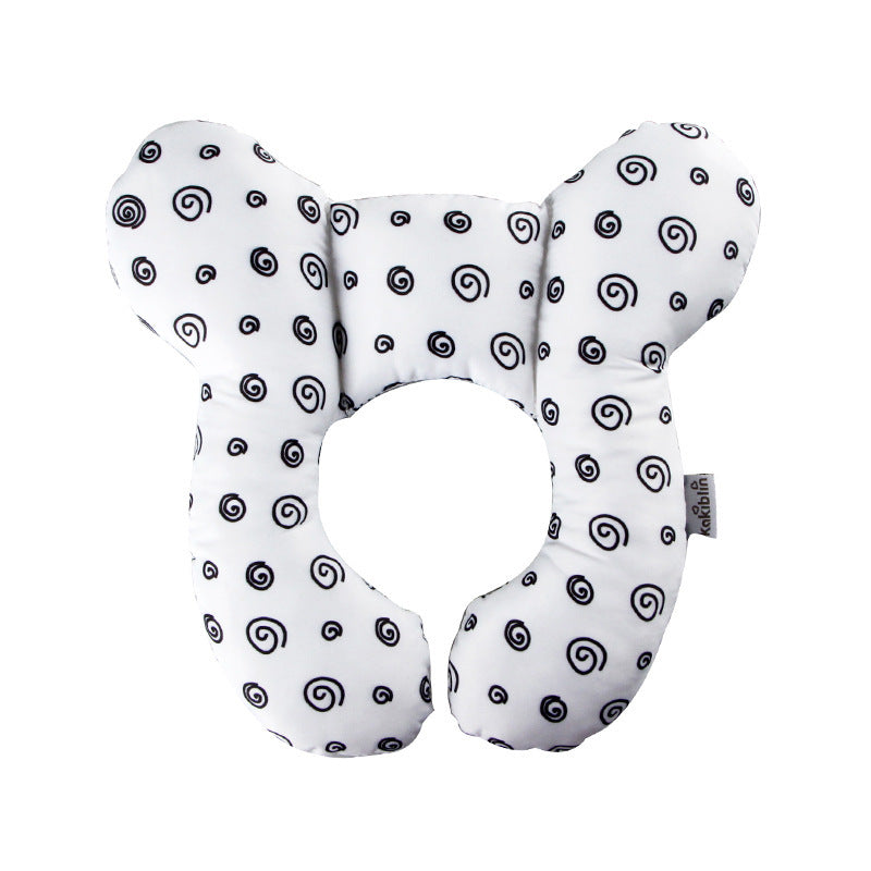 U-Shaped Baby Head Support Pillow Stroller & Car Seat Use