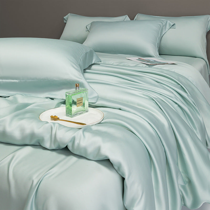Luxury Tencel Silk Bedding Set 4-Piece Ice Cool Sleep Set