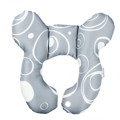U-Shaped Baby Head Support Pillow Stroller & Car Seat Use