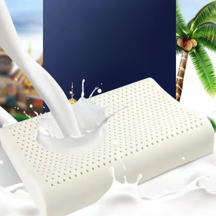 Natural Thai Latex Pillow Adult & Kids Massage Support