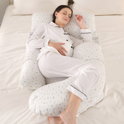 Multifunctional U-Shaped Pregnancy Pillow – Waist & Belly Support