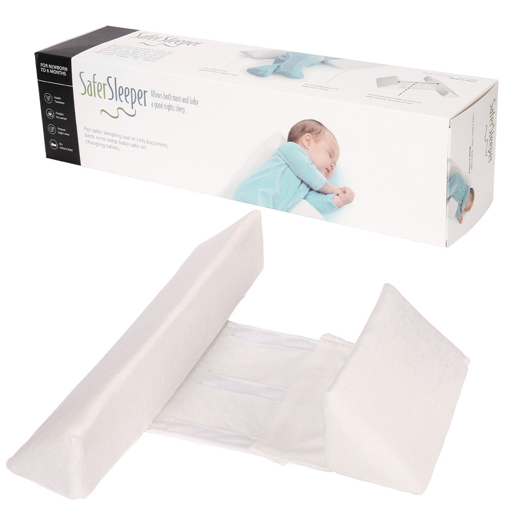 Baby Side Sleeping Pillow Anti-Flat Head & Waist Support
