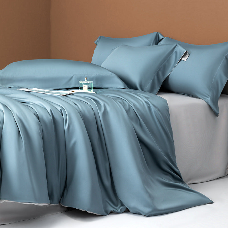 Luxury Tencel Silk Bedding Set 4-Piece Ice Cool Sleep Set