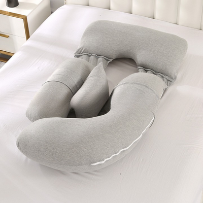 Multifunctional U-Shaped Pregnancy Pillow – Waist & Belly Support