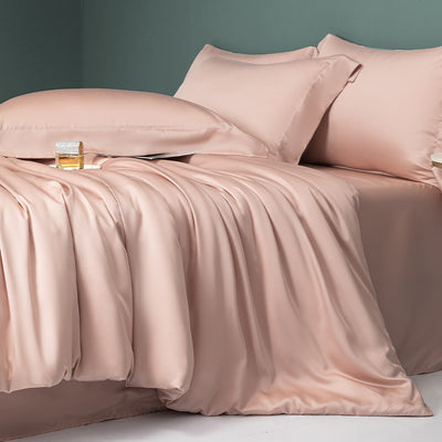 Luxury Tencel Silk Bedding Set 4-Piece Ice Cool Sleep Set