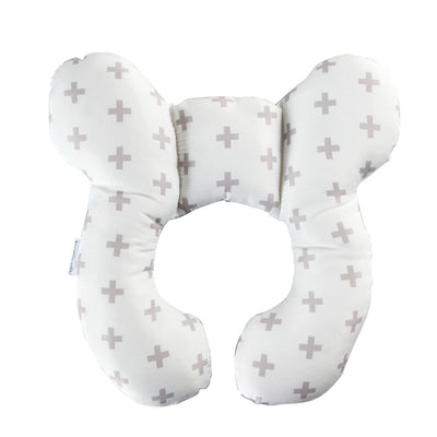 U-Shaped Baby Head Support Pillow Stroller & Car Seat Use