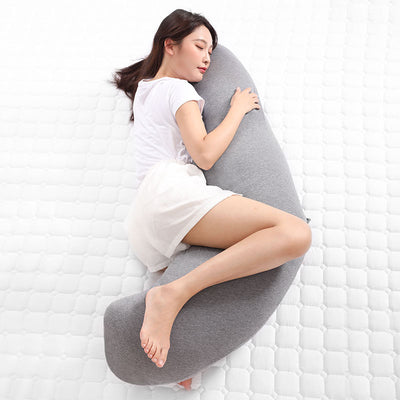 Long Body Pillow Side Sleeping Support for Adults & Pregnancy