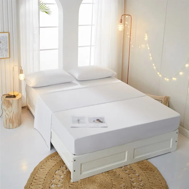 Bamboo Fiber Bedding Set – Cooling 4-Piece with Fitted Sheet & Pillowcases