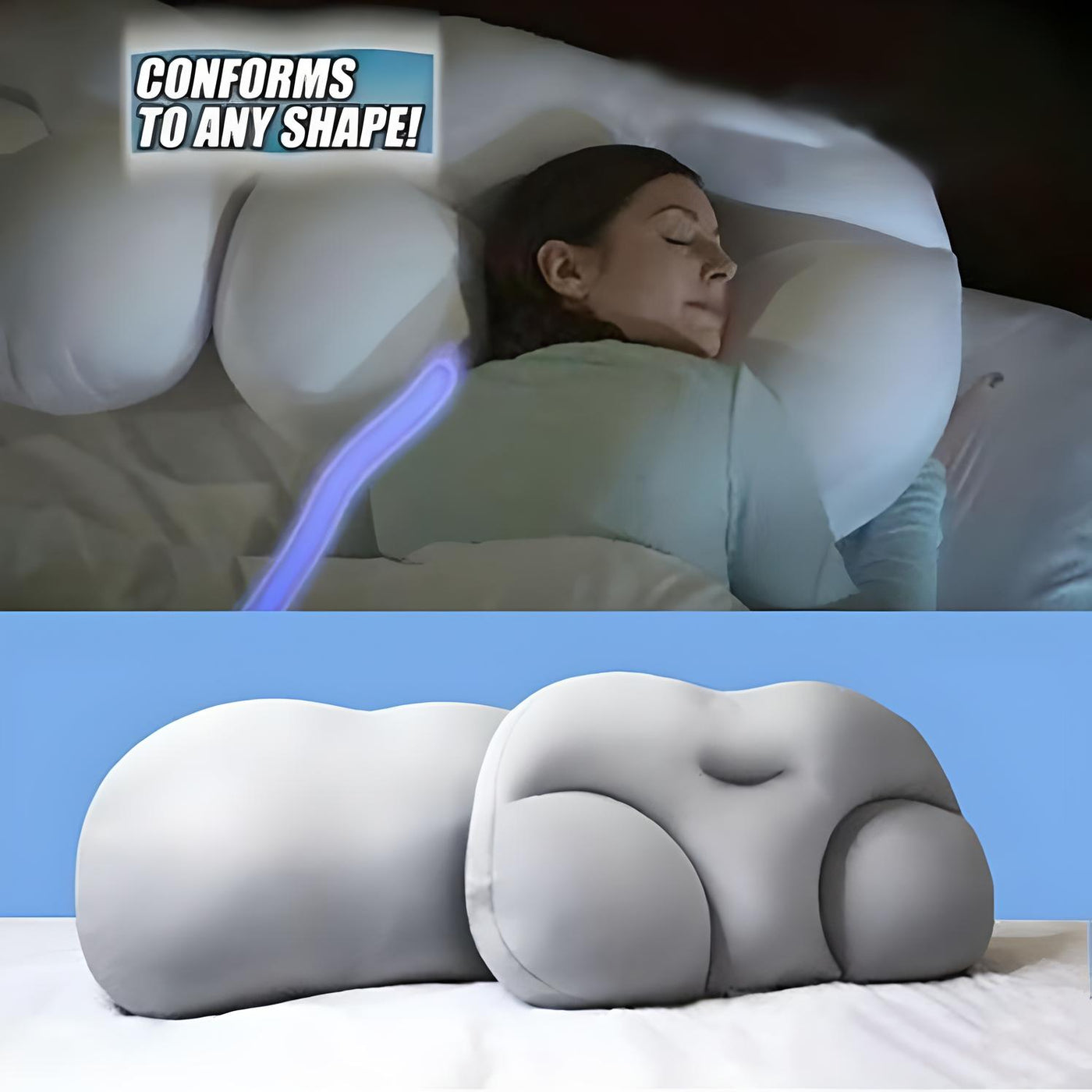 Cloud sleep pillow for relaxed sleep