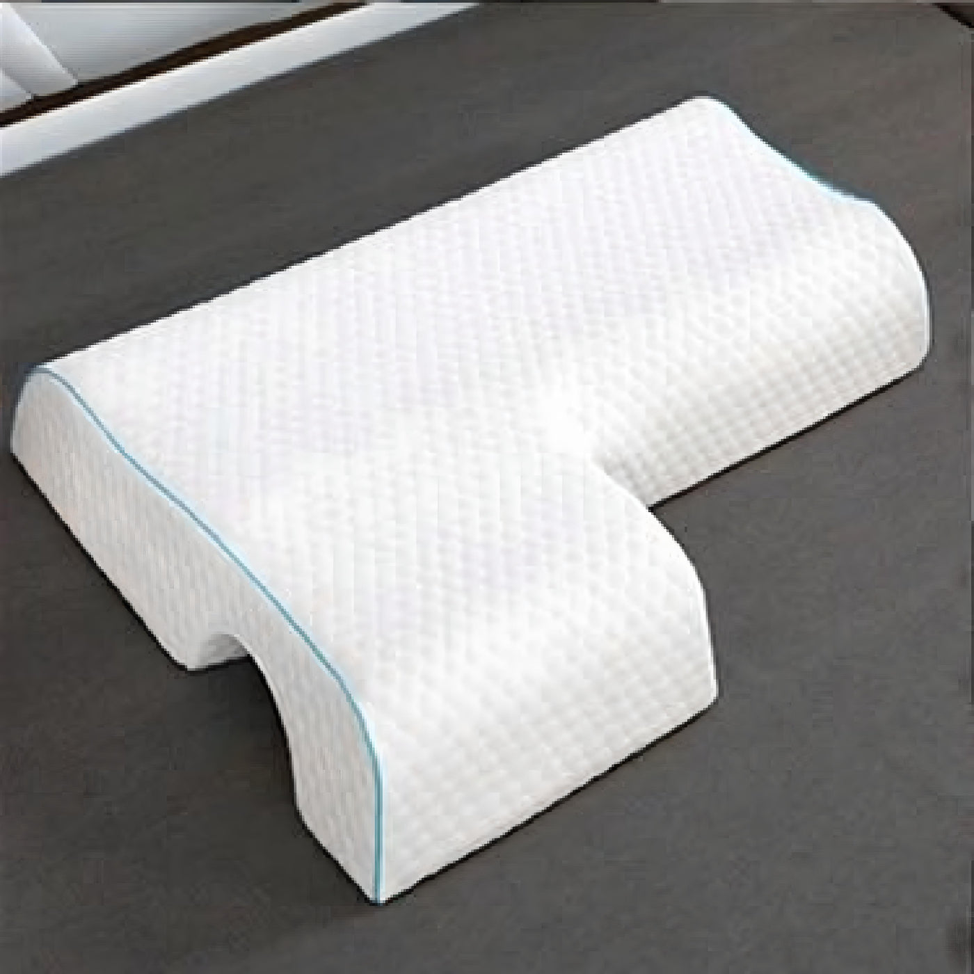 Zero Pressure Couple Pillow Memory Foam Arm & Cervical Support