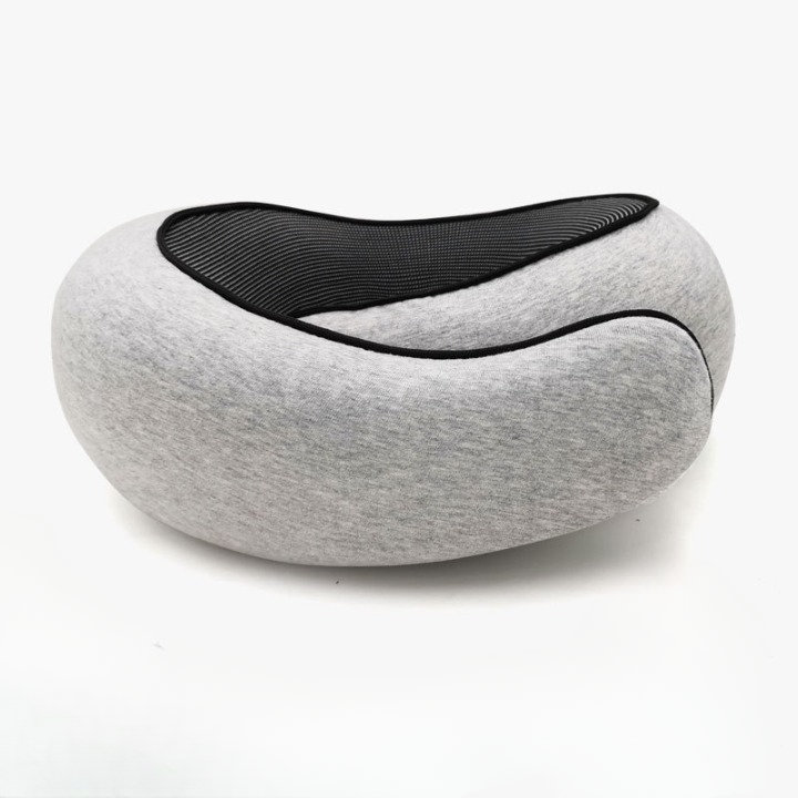U-Shaped Memory Foam Travel Pillow Neck Support for Airplane & Nap