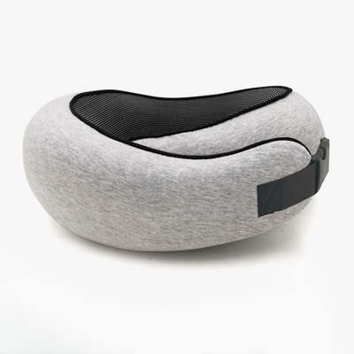 U-Shaped Memory Foam Travel Pillow Neck Support for Airplane & Nap