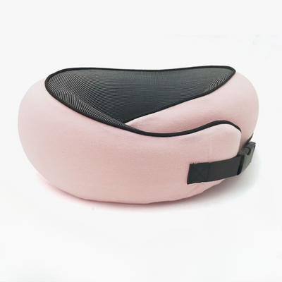 U-Shaped Memory Foam Travel Pillow Neck Support for Airplane & Nap