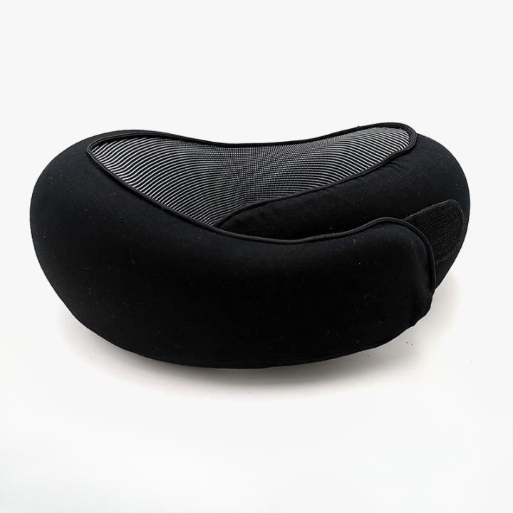U-Shaped Memory Foam Travel Pillow Neck Support for Airplane & Nap