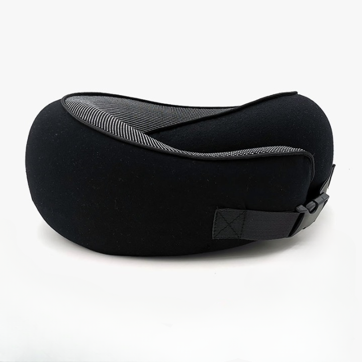 U-Shaped Memory Foam Travel Pillow Neck Support for Airplane & Nap