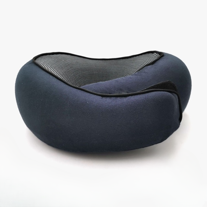 U-Shaped Memory Foam Travel Pillow Neck Support for Airplane & Nap